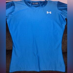 Blue under Armour shirt and very good condition